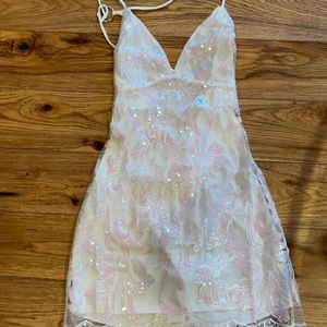 Size small, Lucy in the Sky white dress